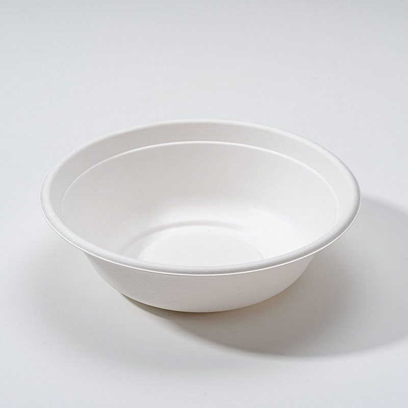 Mangkuk Lurus Pulp Bagasse kanggo Layanan Prep Meal